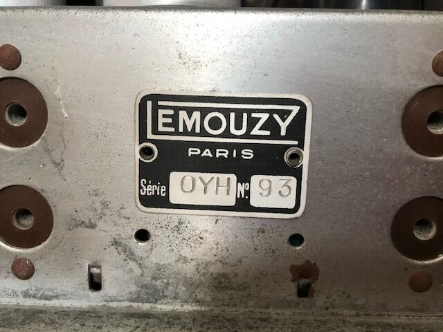 Former TSF lamp radio station LEMOUZY Paris 1940/50