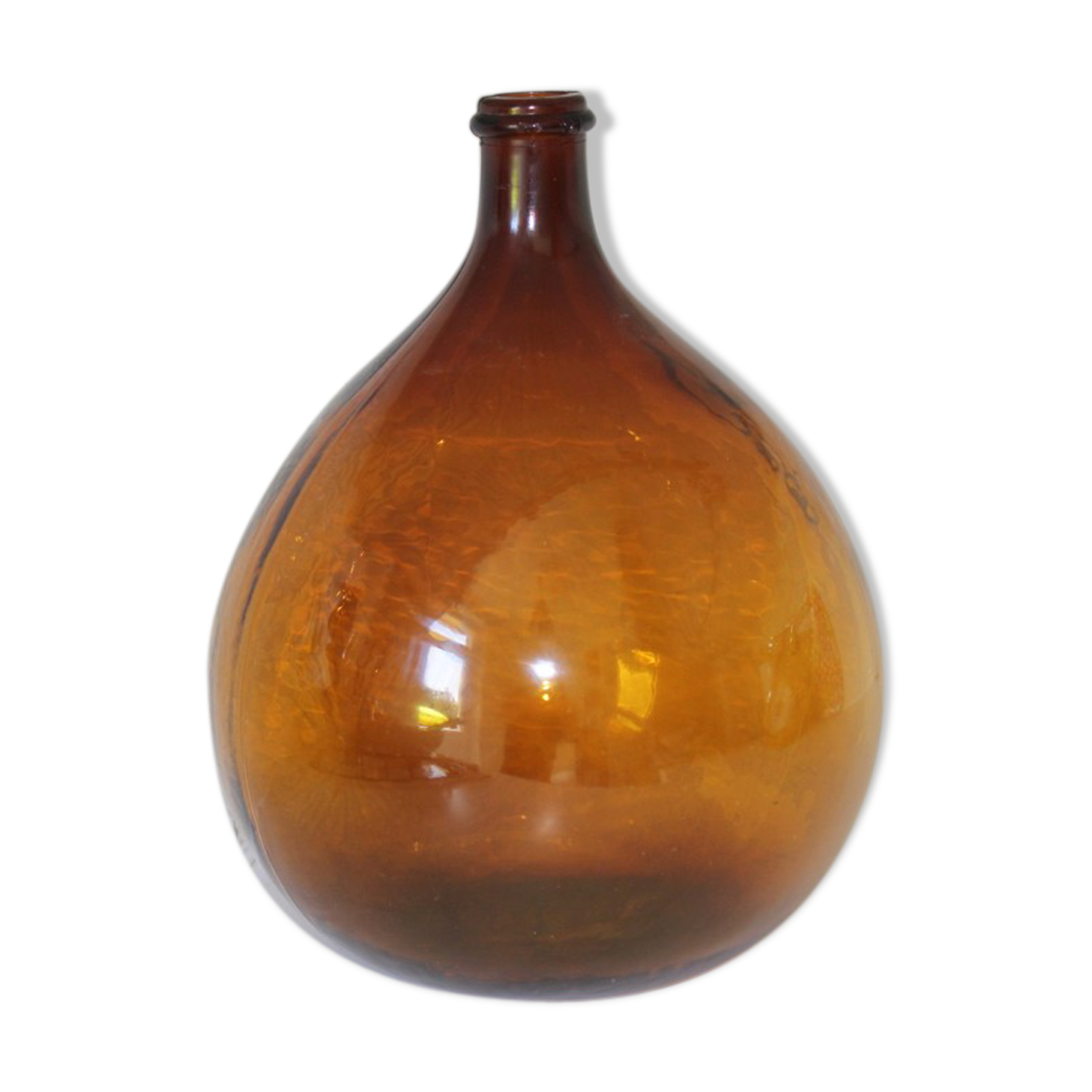 Amber demijohn 10 litres