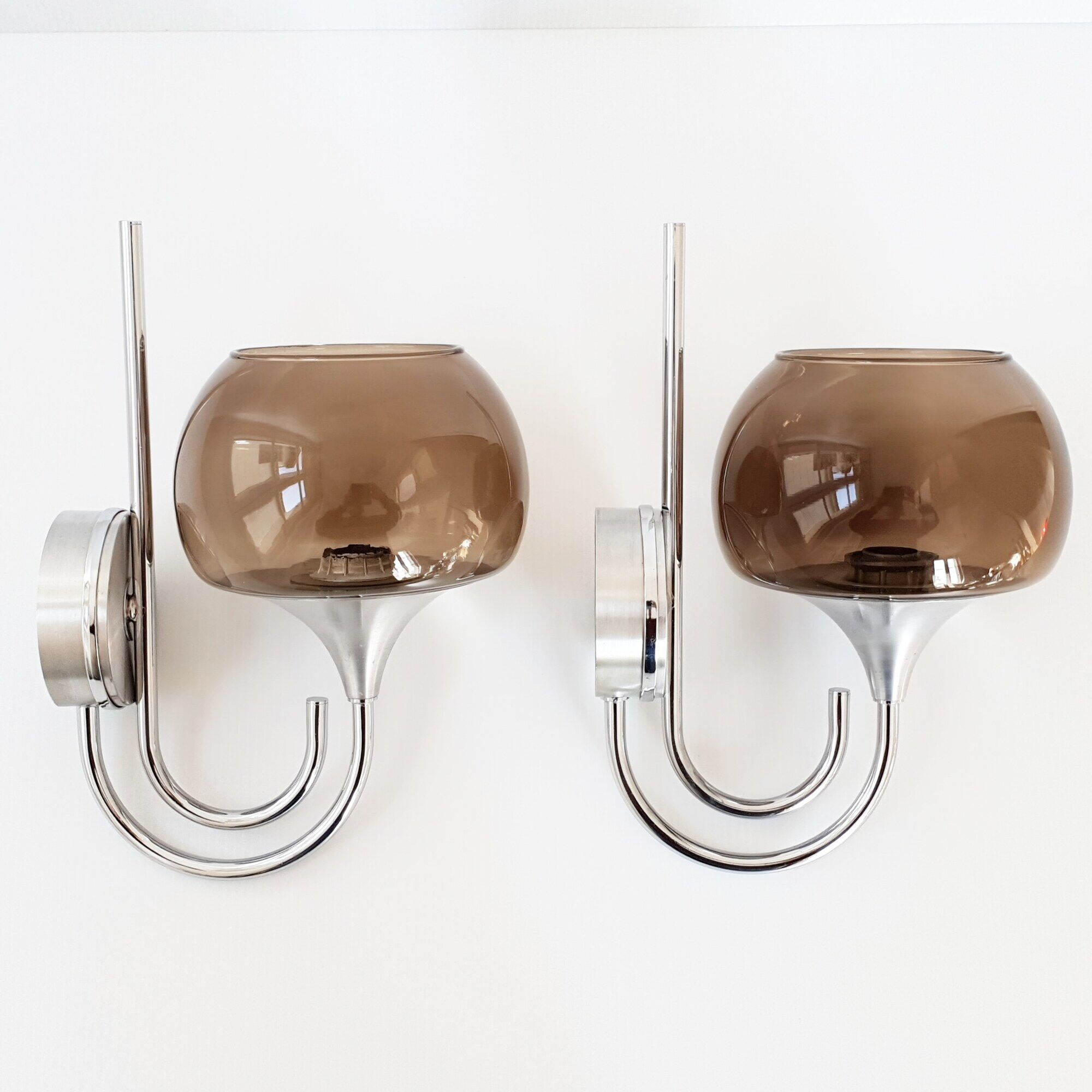 Pair of vintage sconces from The 1970 Sciolari House