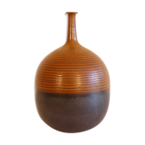 Vintage ceramic ball vase by Joan Carillo 1970