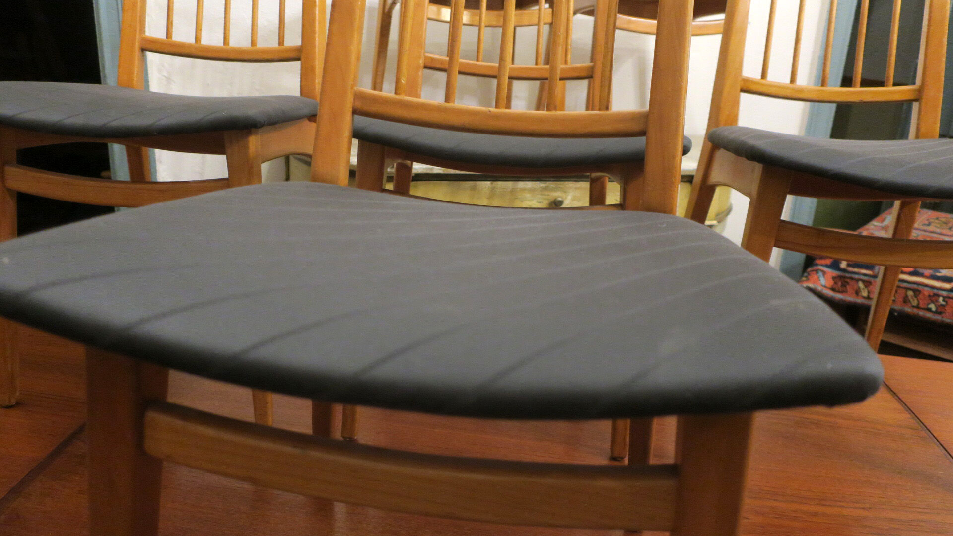Set of 6 Danish dining chairs 1960
