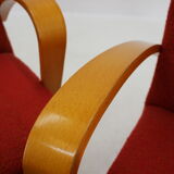 1960s Frantisek Jirak Bentwood Lounge chairs, set of 2