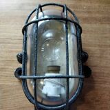 Industrial cast iron wall lights