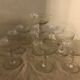 10 glass champagne glasses Greek décor