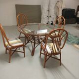 Rattan garden furniture