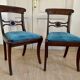 Pair of mahogany chairs XIXth century