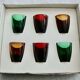Set de 6 verres à liqueur d’Arques 1960