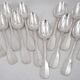 Ercuis Uniplat, Valois, 12 dessert and side plates, 24 pieces, 18 cm.