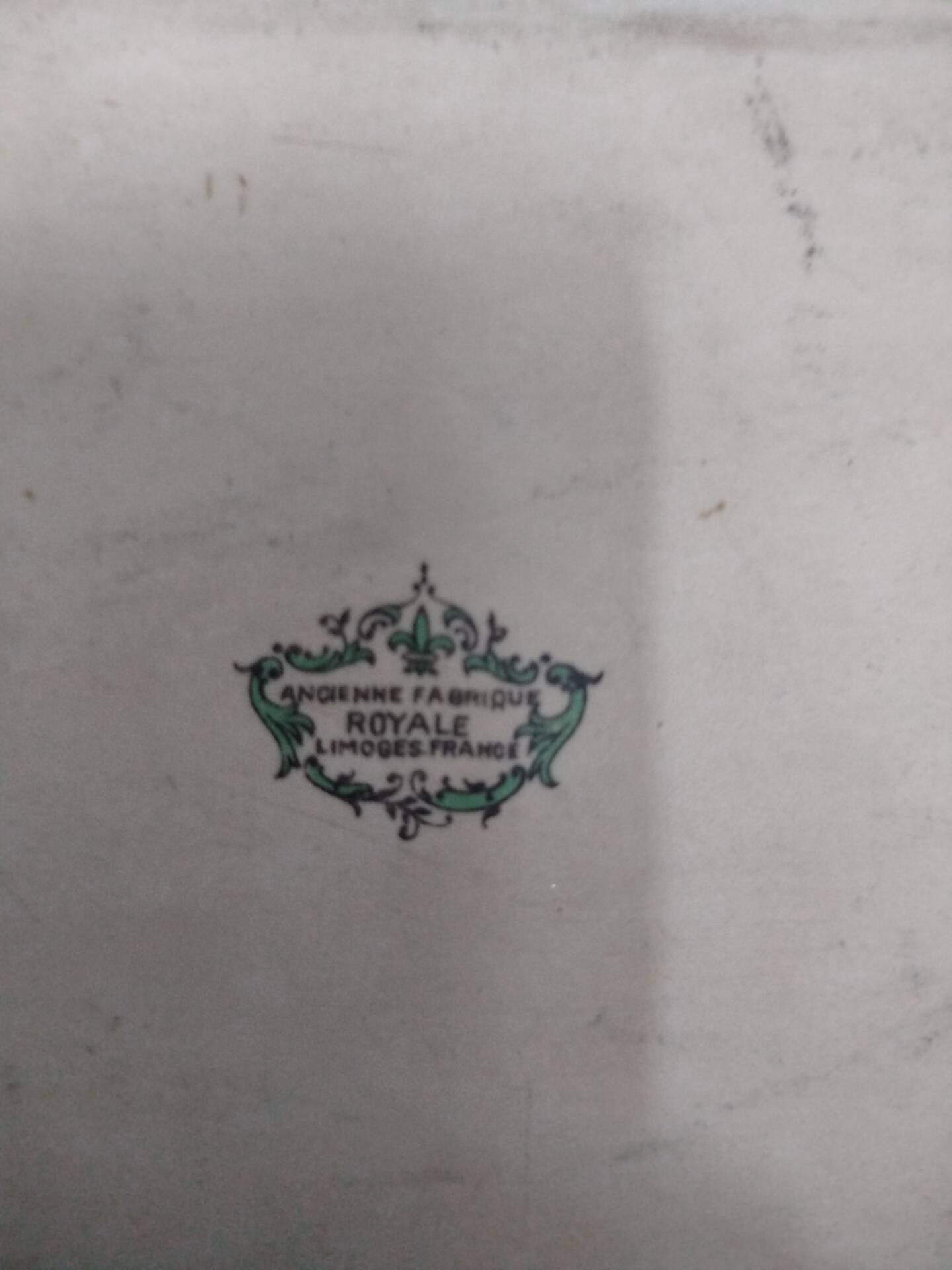 Presentation plate from Limoges