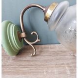 Set of 2 old wall lights