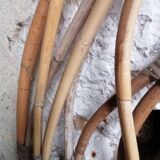 60s bamboo mirror
