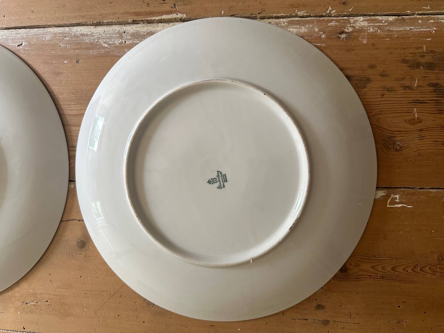 Set of two German porcelain dishes from the 1950s