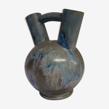 Ceramic double neck vase