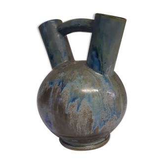 Vase double col céramique