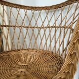Rattan armchair