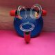 Vintage Ceiling Light "Fischer Leuchten" Multicolour Memphis Style - Year
