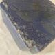 Square flat in blue glazed stoneware