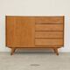 U-458 oak sideboard by Jiri Jiroutek for Interier Praha 1960