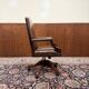 Chaise de bureau Chesterfield marron classique anglaise