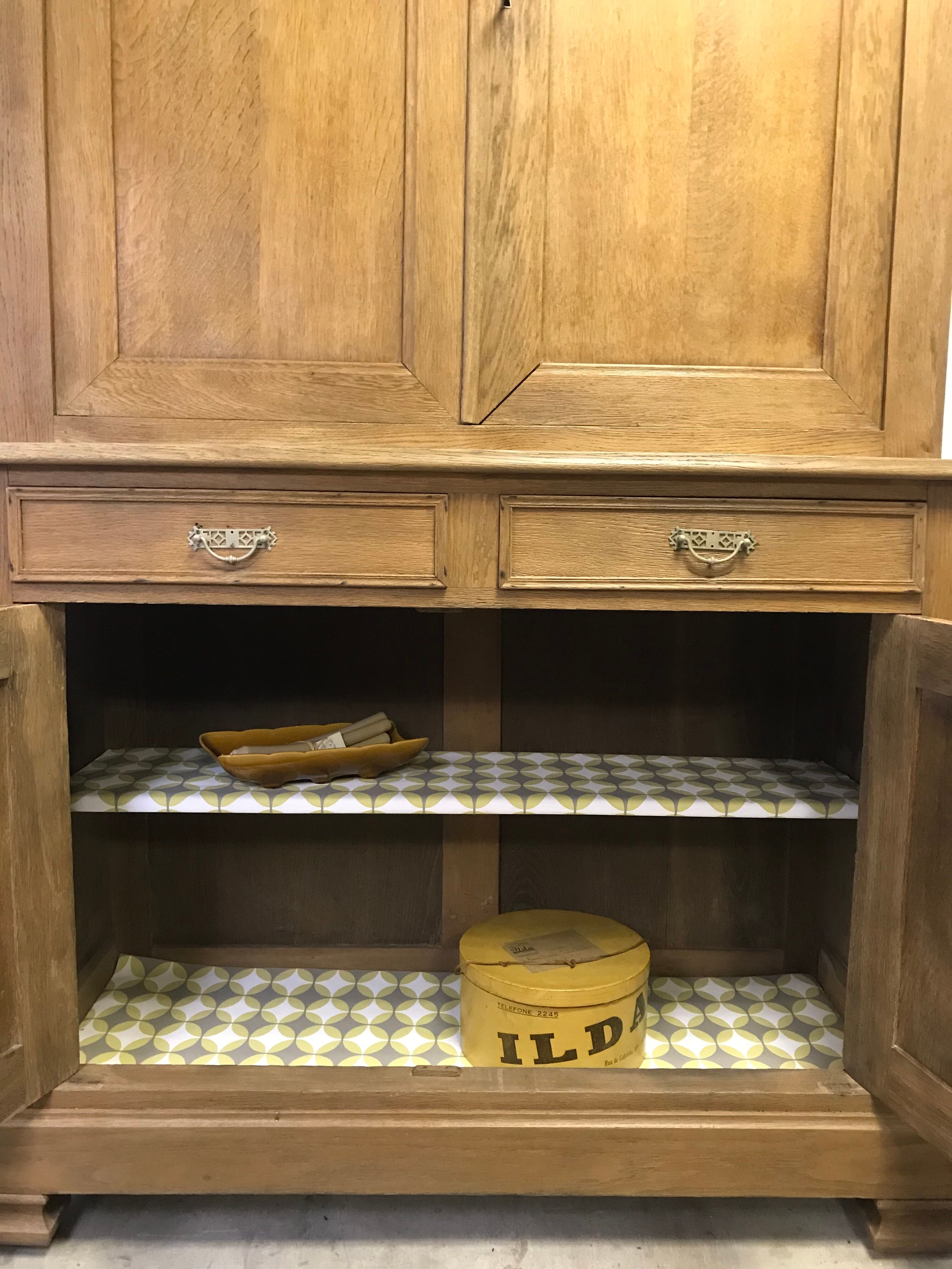 Oak Buffet two parts