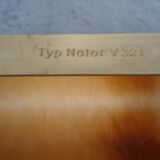 Pair of teak bedside sconces, model V321 from Nator