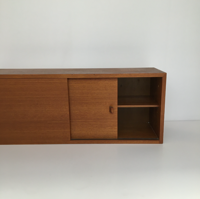 Vintage Scandinavian wall sideboard