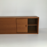 Vintage Scandinavian wall sideboard
