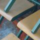 Set of 10 Bauman chairs 1980