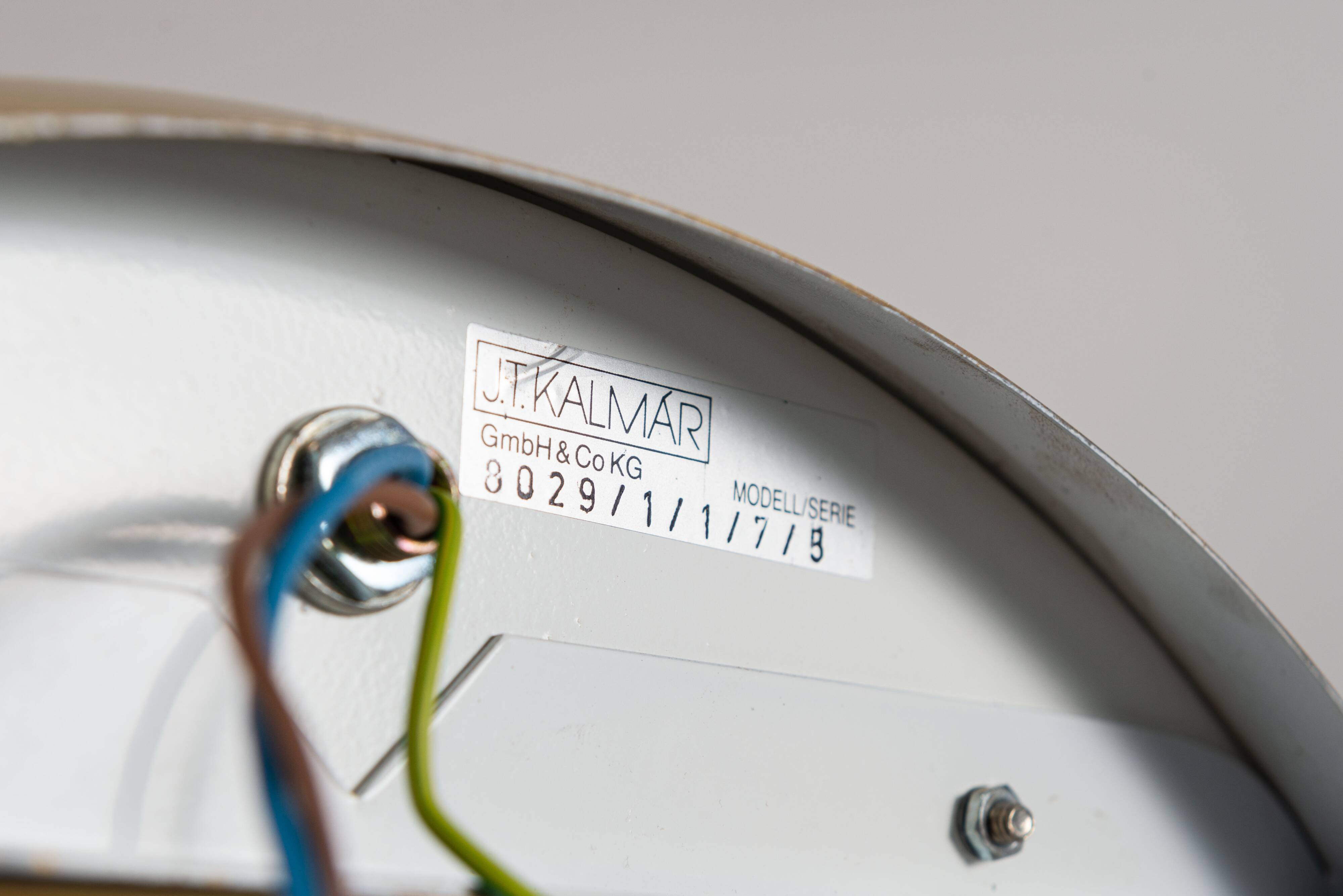 Pair of J.T. Kalmar model 8029 uplighters