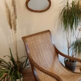 Vintage oval mirror