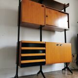 70's Italian modular bookcase