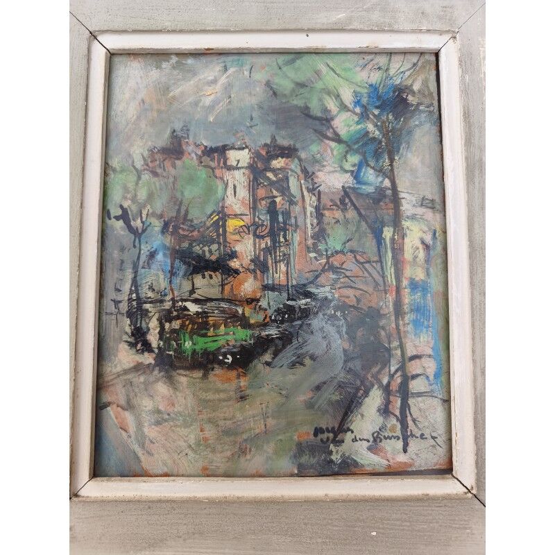 Oil on canvas: Jacques Van Den Bussche