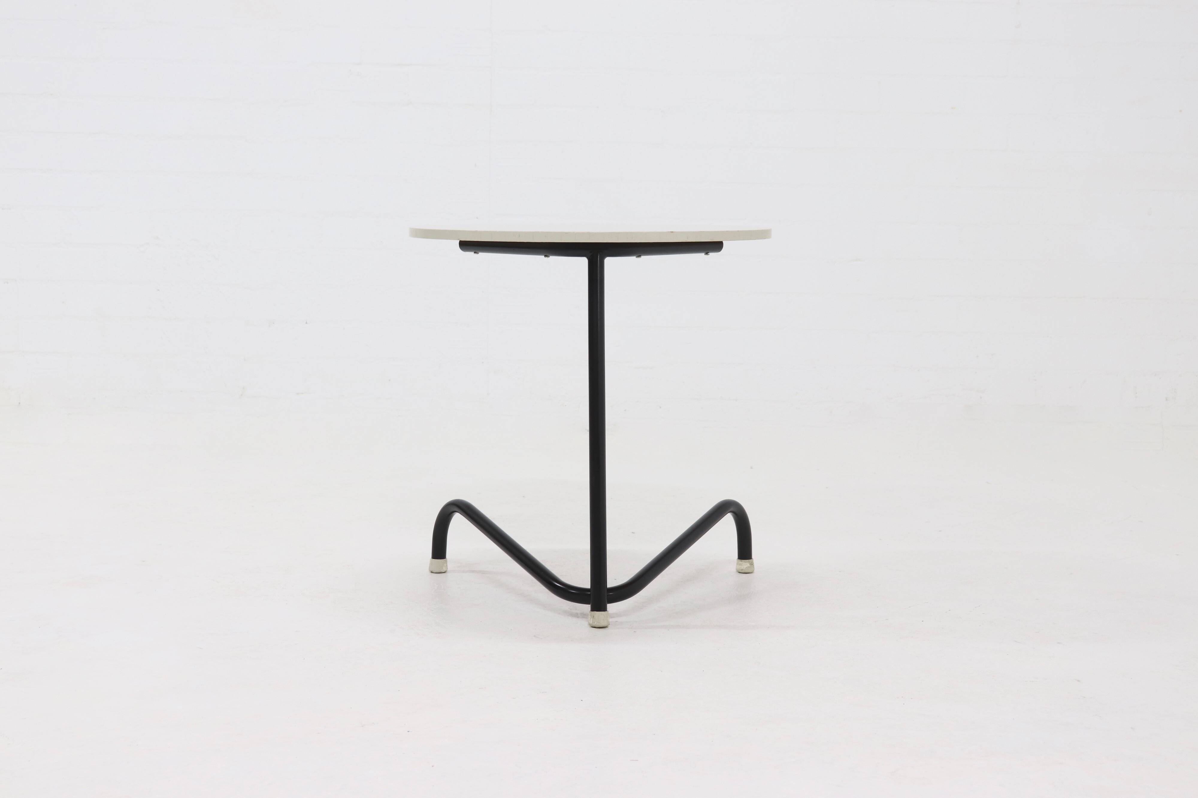 Dutch Tripod Side Table by Kuperus 1950s