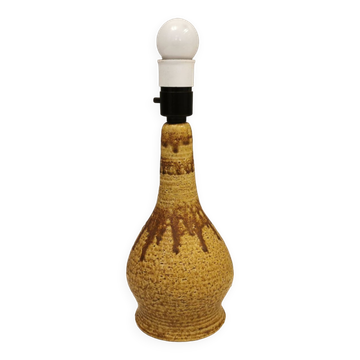 Lampe de table en céramique, par Per Engstrøm Danemark (Signée en bas) années 1980.