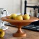 Wooden fruit cup