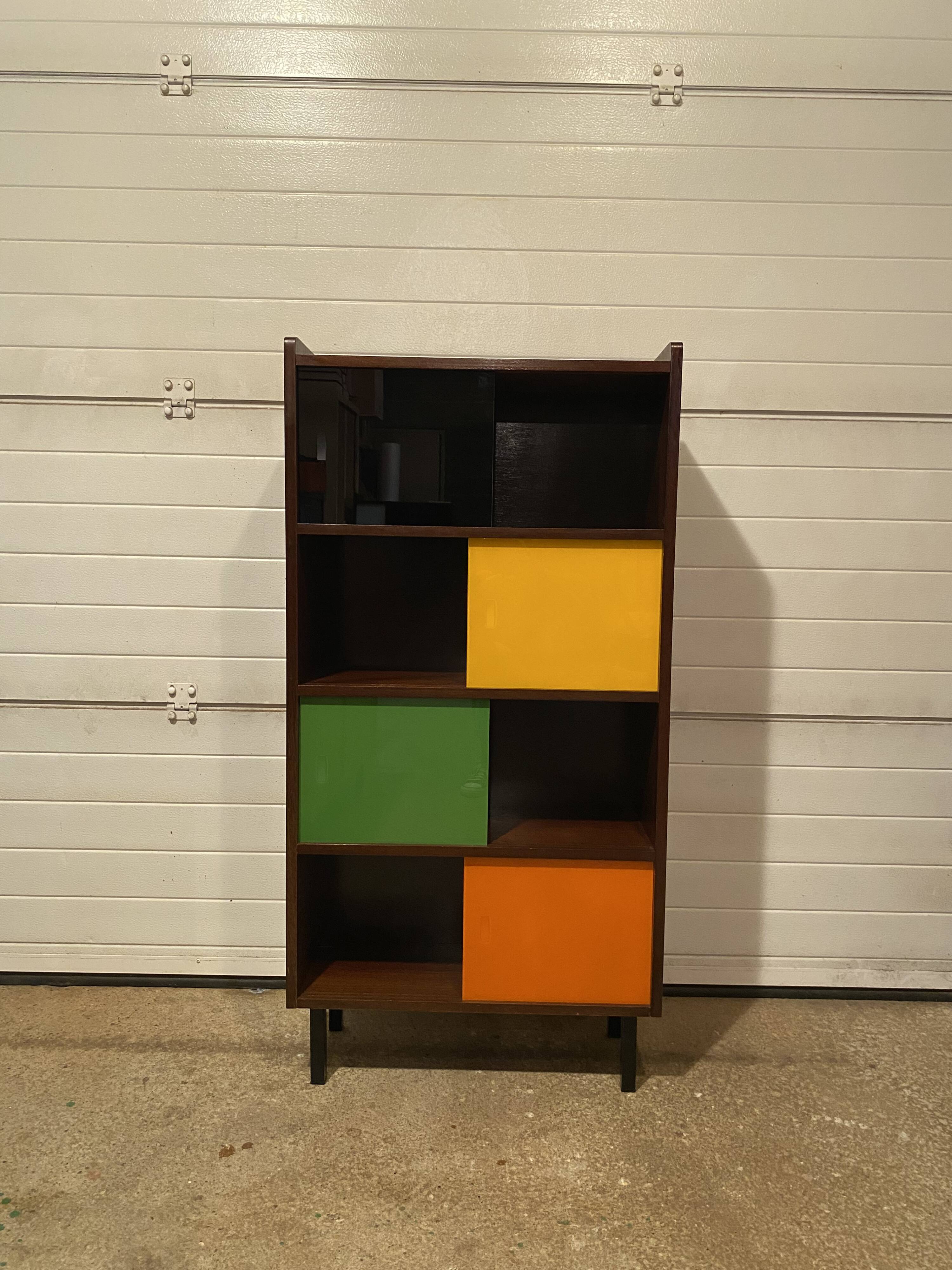 Bibliothèque/vitrine vintage