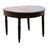 Table ronde Louis-Philippe en chêne
