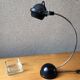 Lampe de bureau eyeball moderniste, Veb Narva Ex-RDA, vintage, 70-80