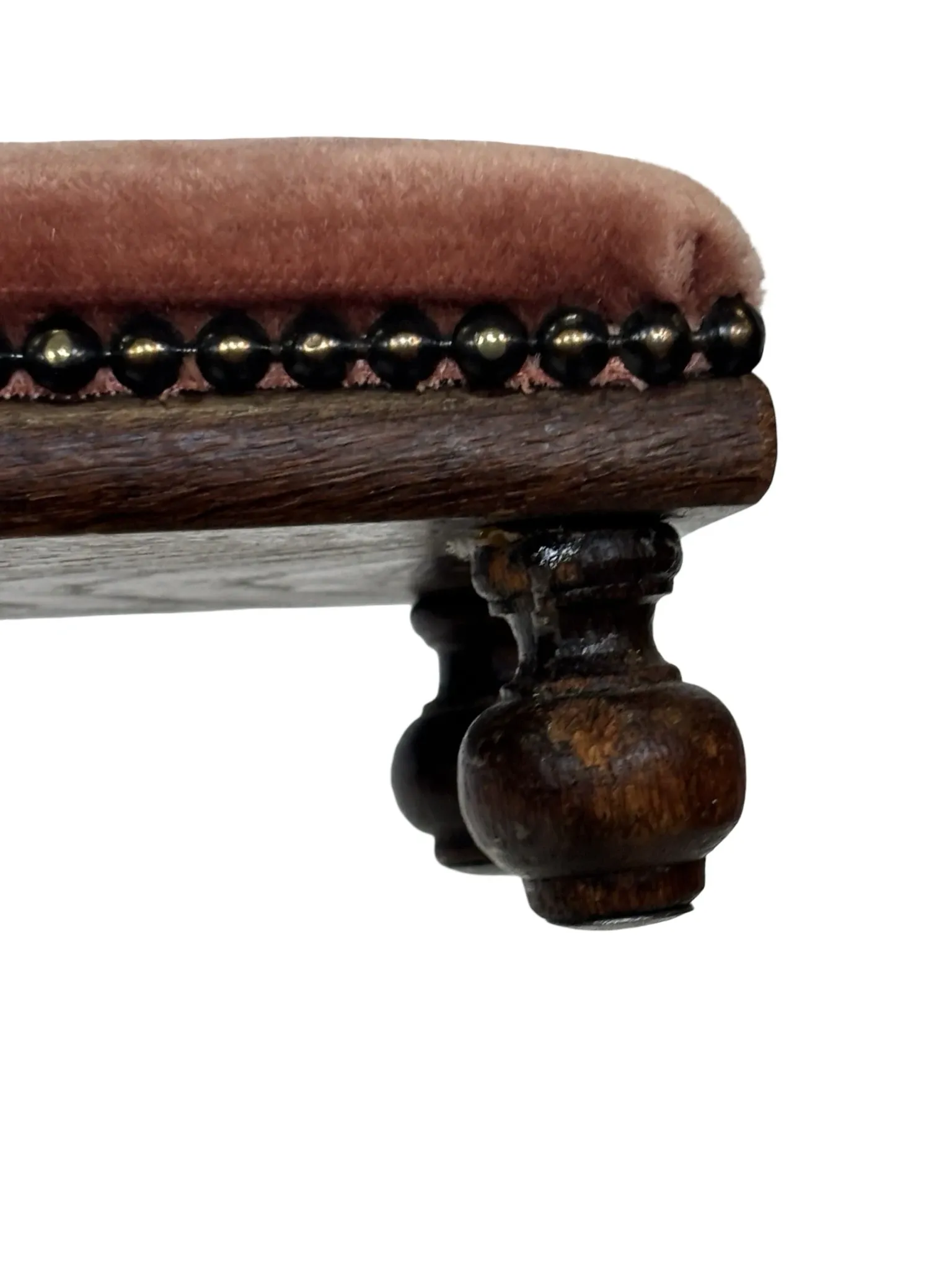 Pouf Art Déco repose-pieds design minimaliste des années 30