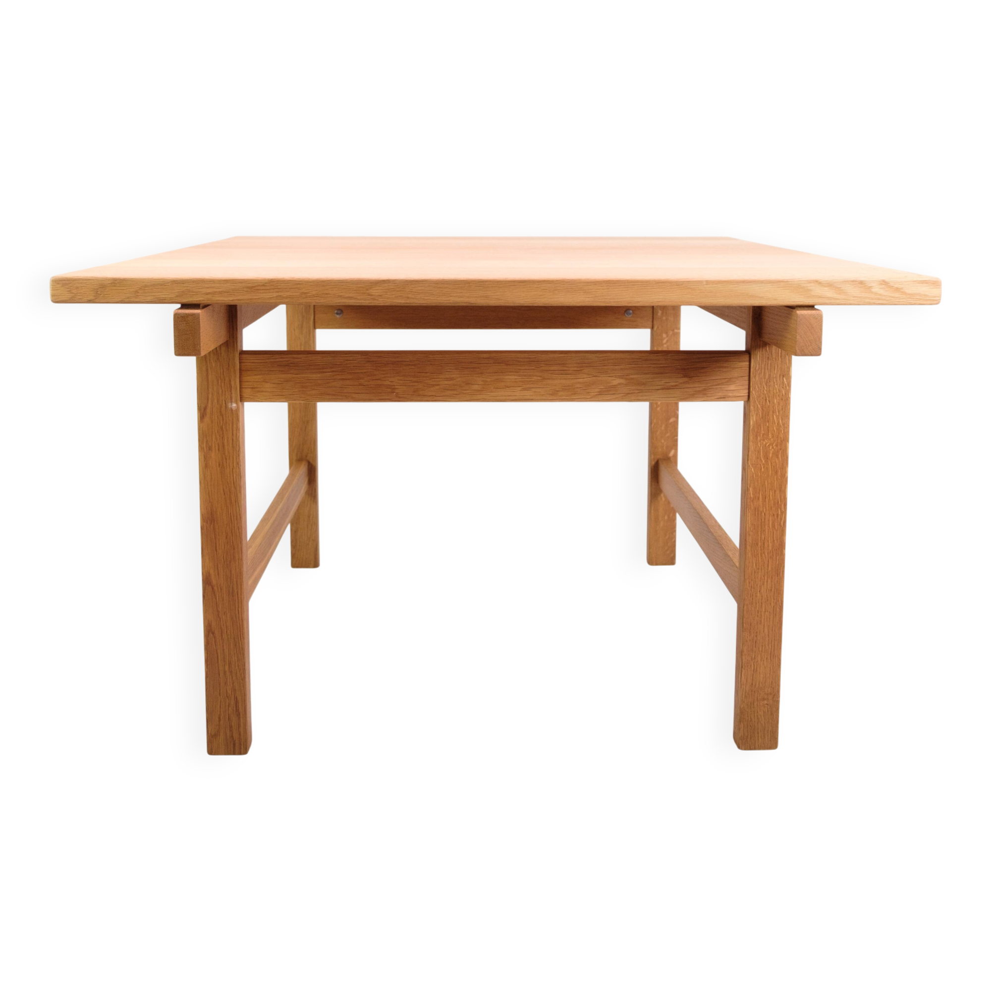 Sofa Table Made In Oak By Hans J. Wegner For PP Furniture From 1990s