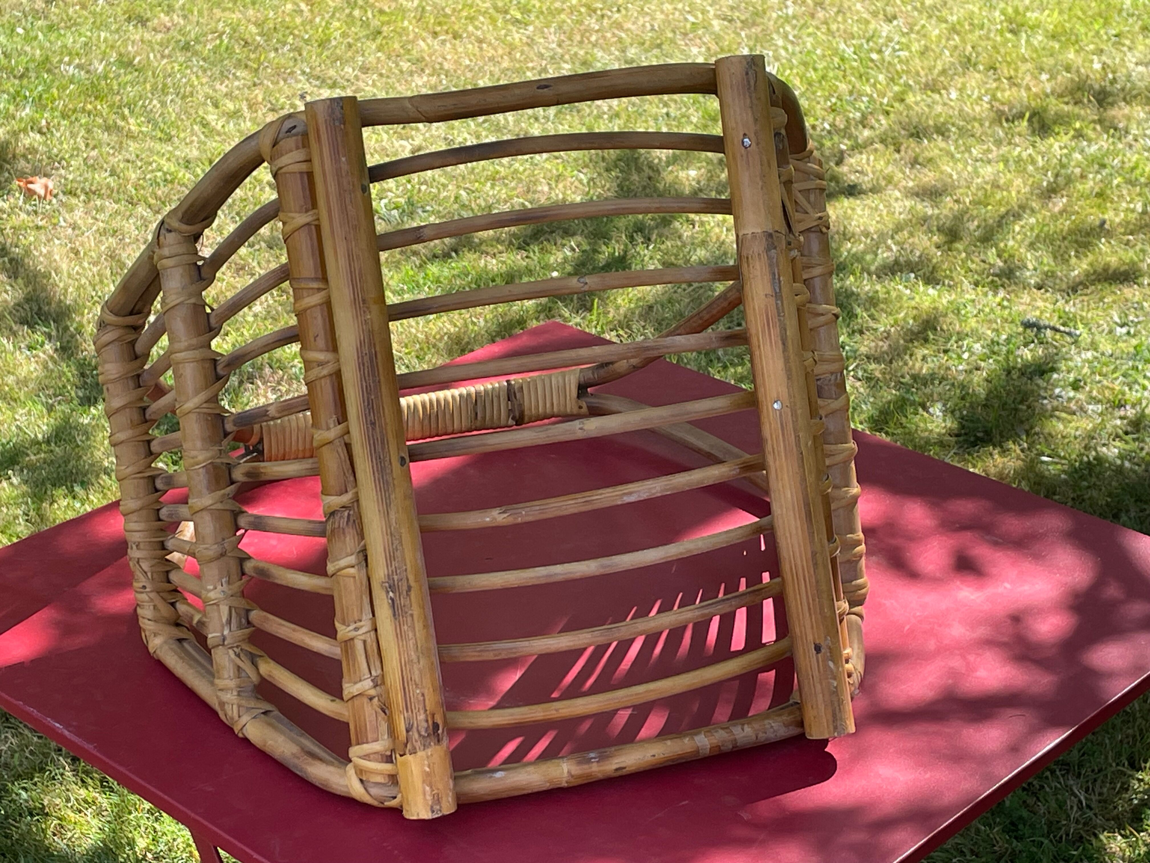 Magazine door in wood 70s