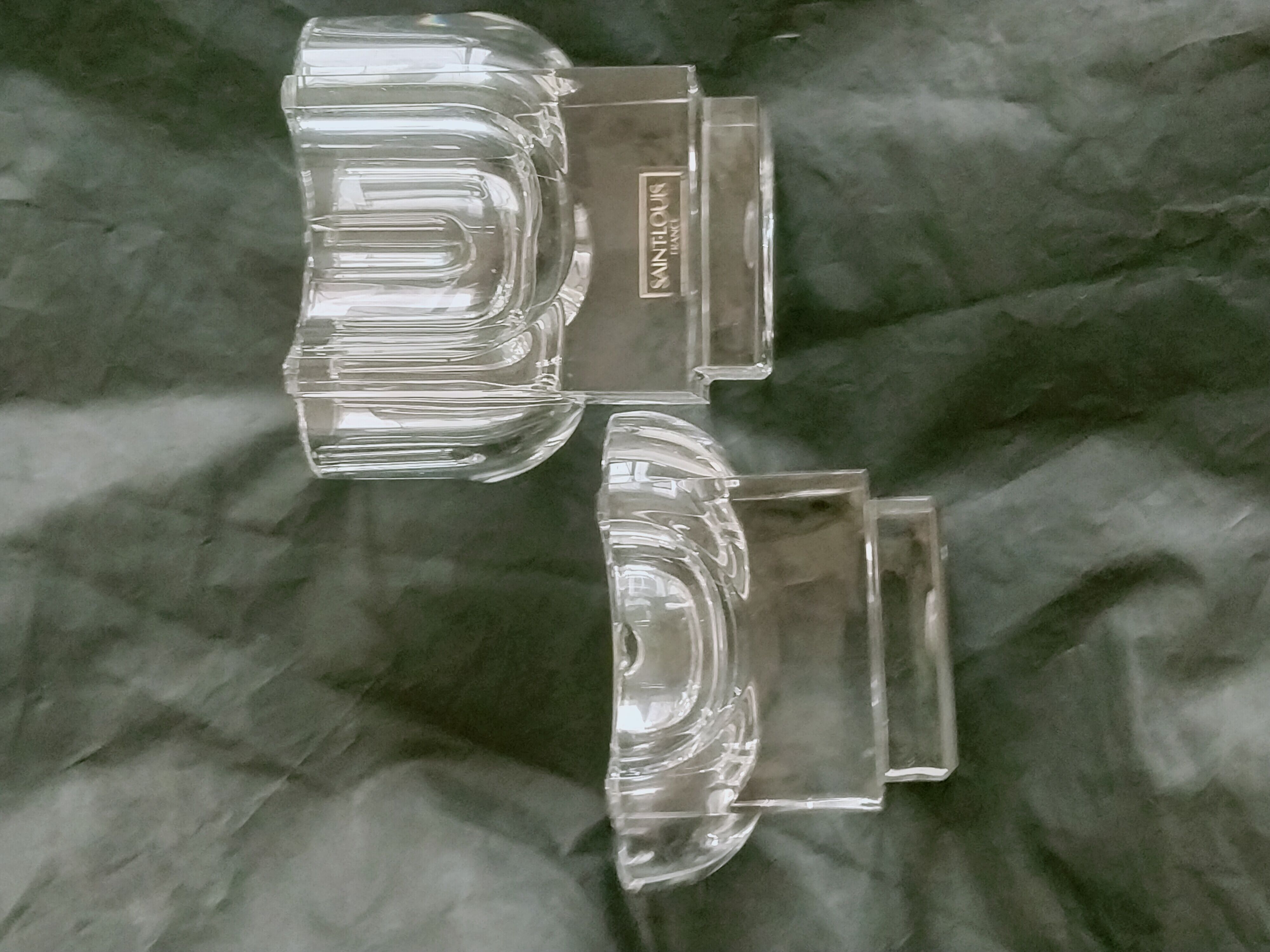 Saint Louis candlesticks