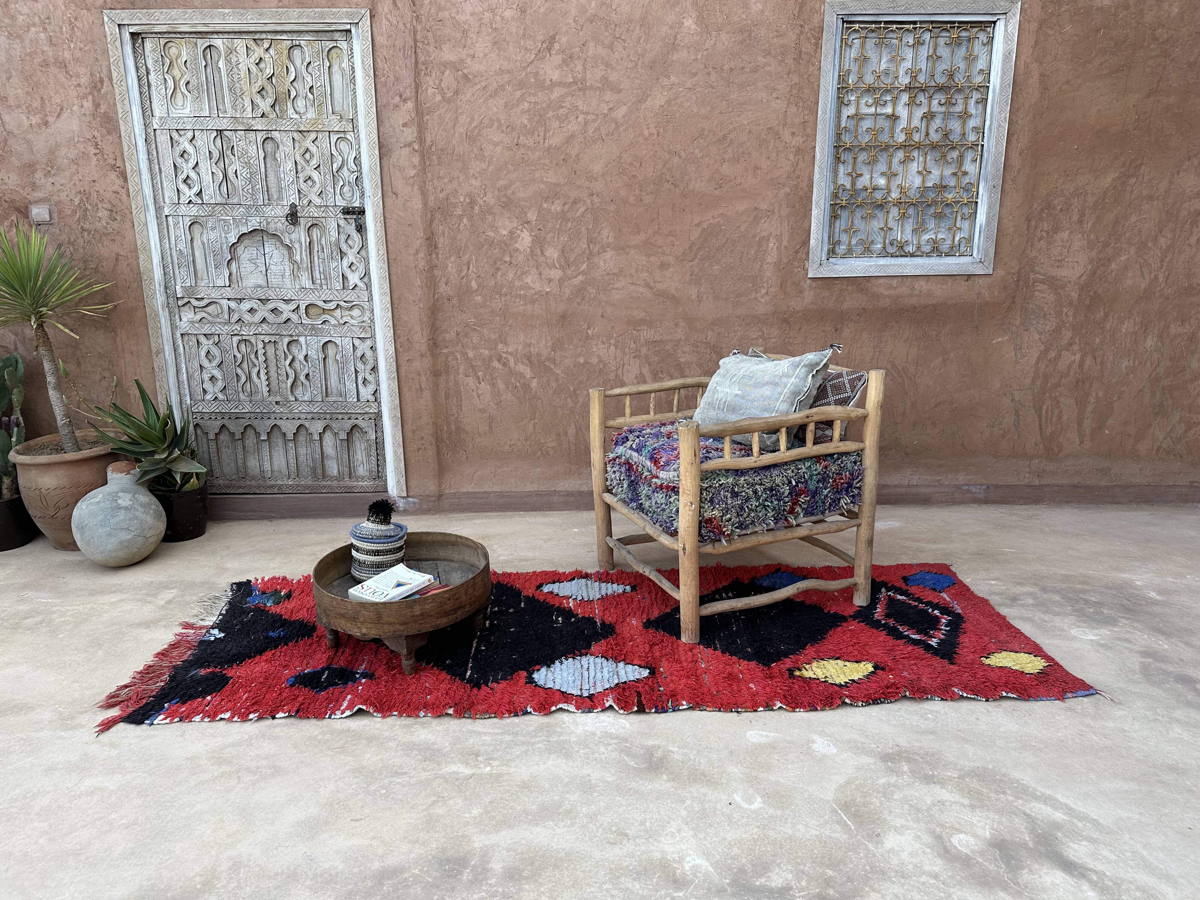 Moroccan carpet - 100 x 220 cm