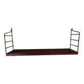 Suede string shelf
