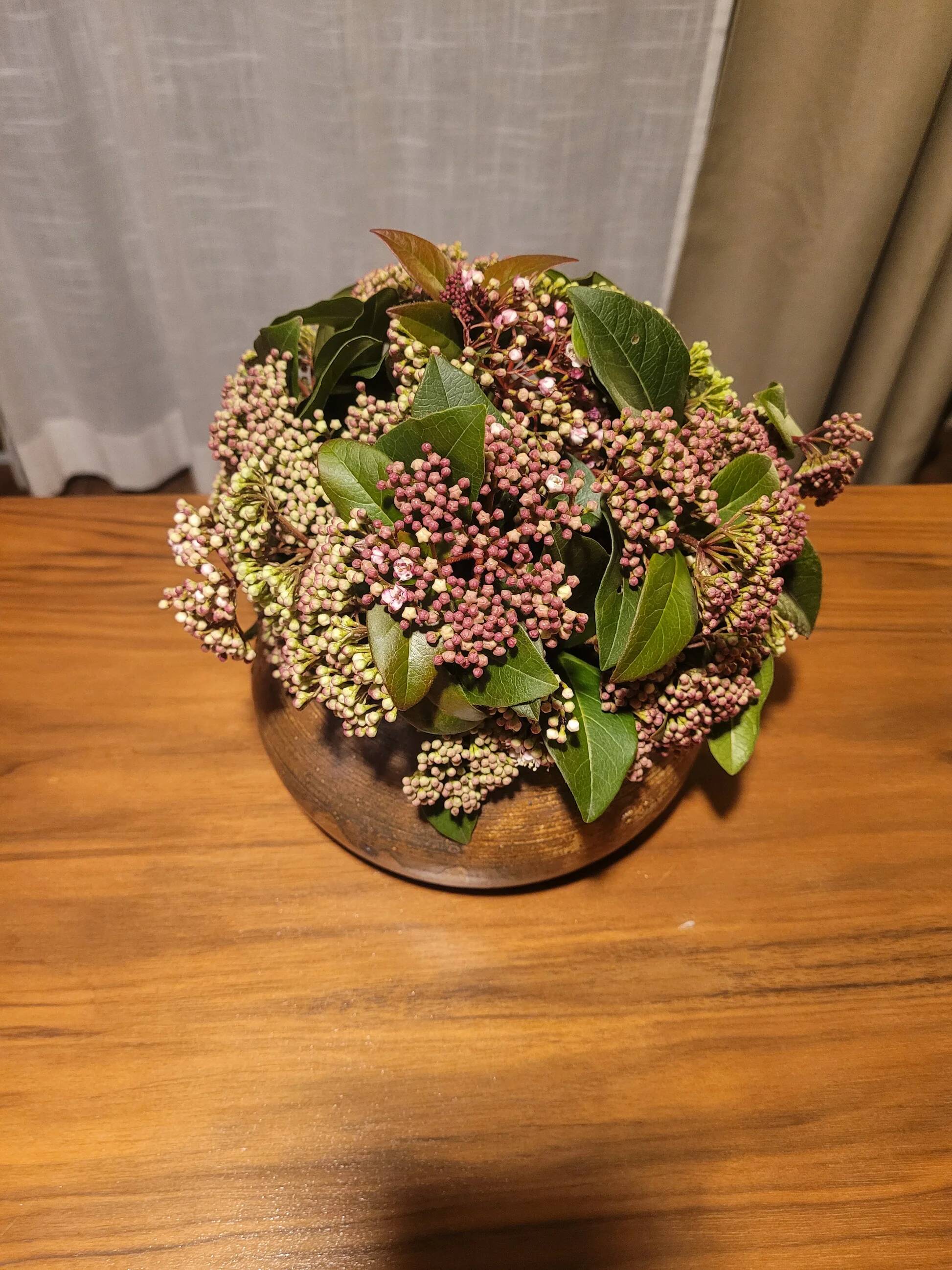 Vintage ceramic flower holder cushion