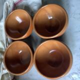 4 petits bols Digoin crespo Sarreguemines