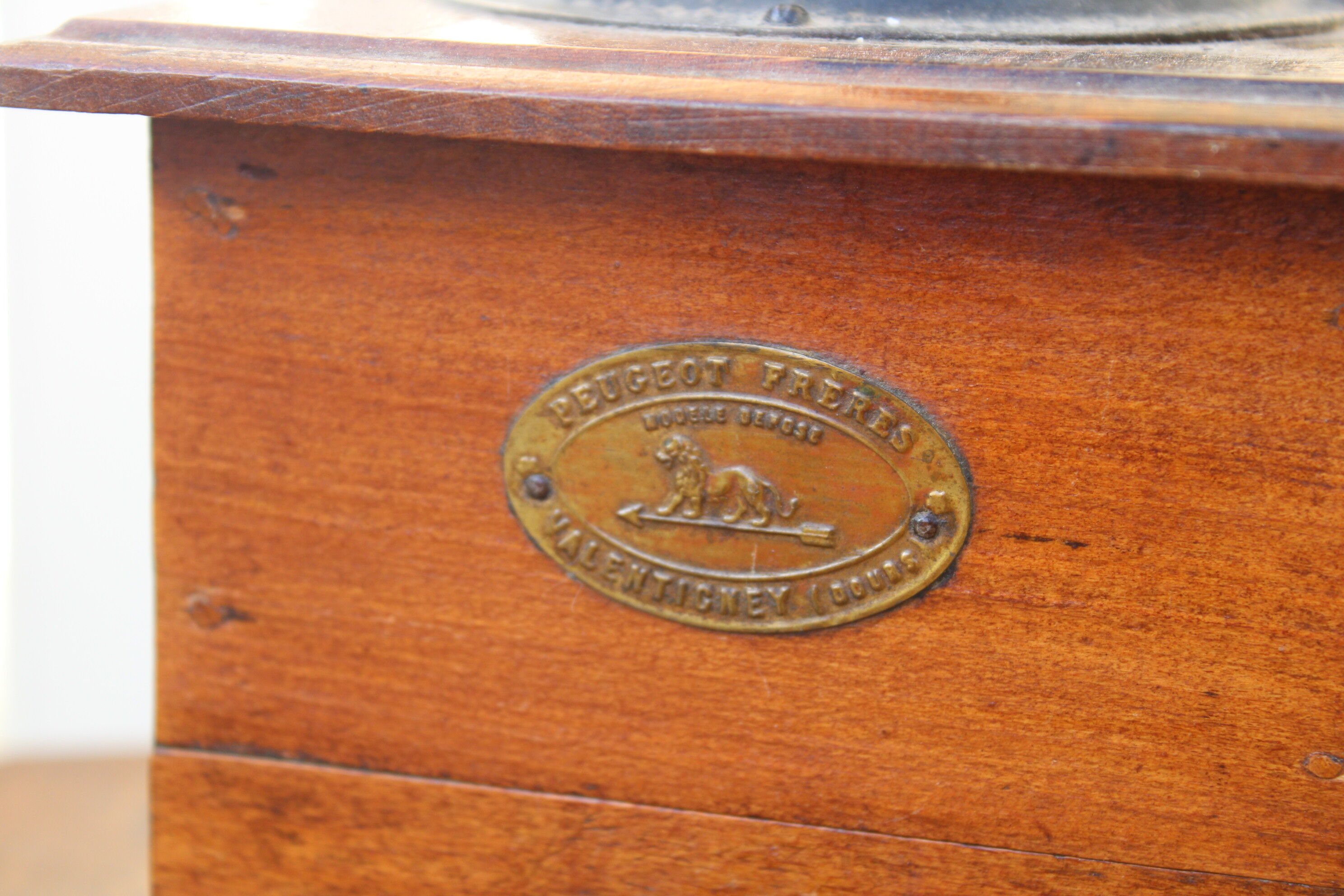 Peugeot Frères coffee grinder