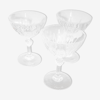 Coupes champagne cristal