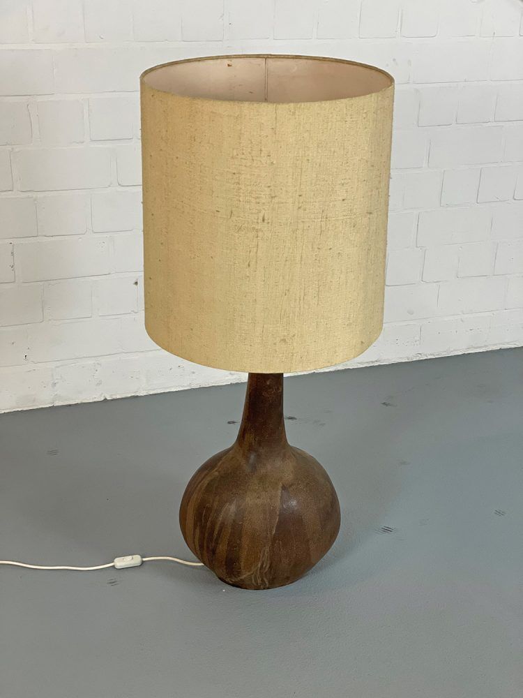 Vintage Italian ceramic floor lamp 60s