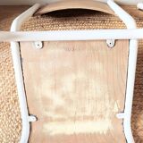 Set of 4 reimagined and mismatched vintage chairs